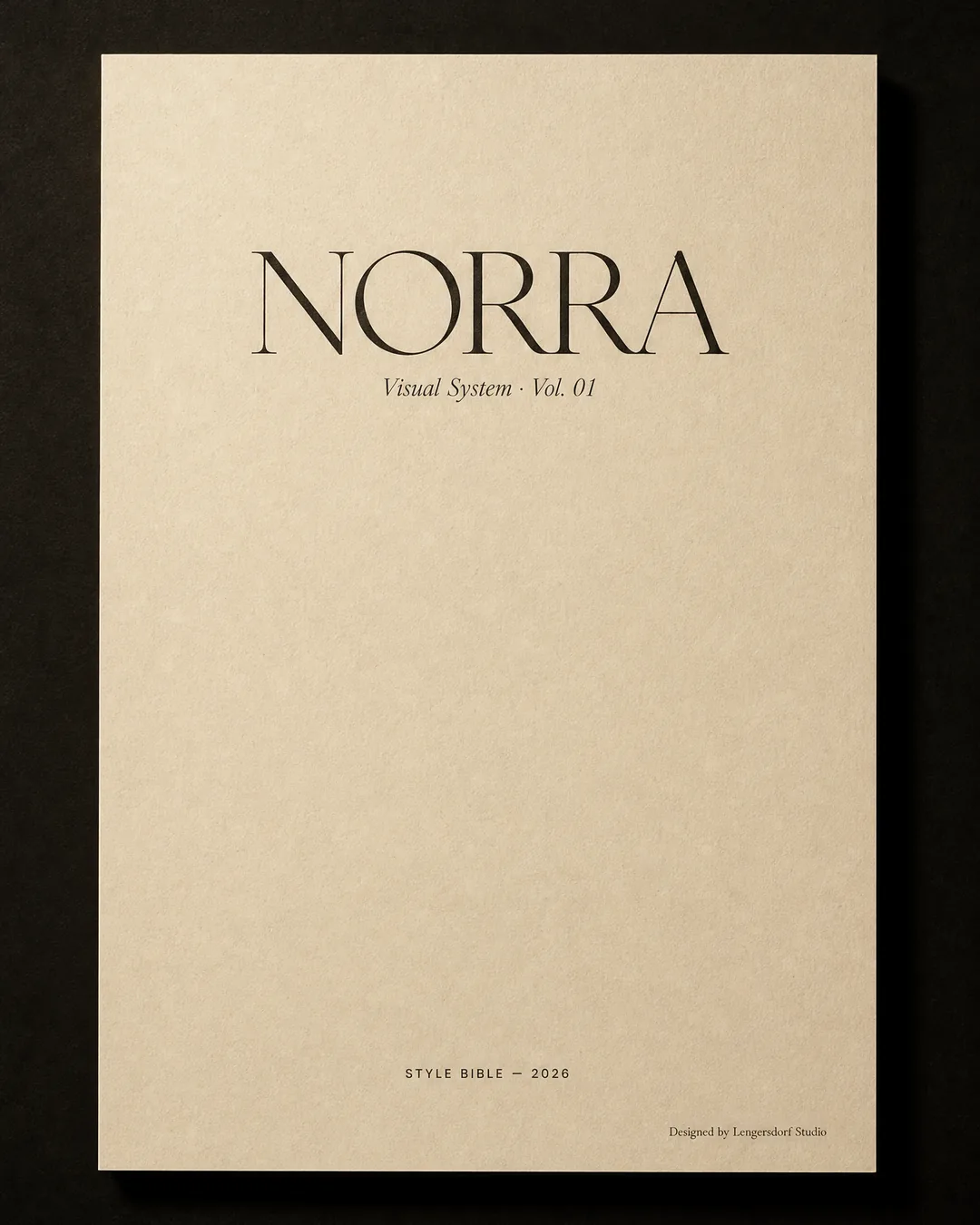 NORRA visual system cover