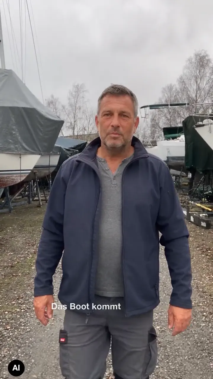 Standbild aus einem MarinAcryl-Reel zum Winterlager